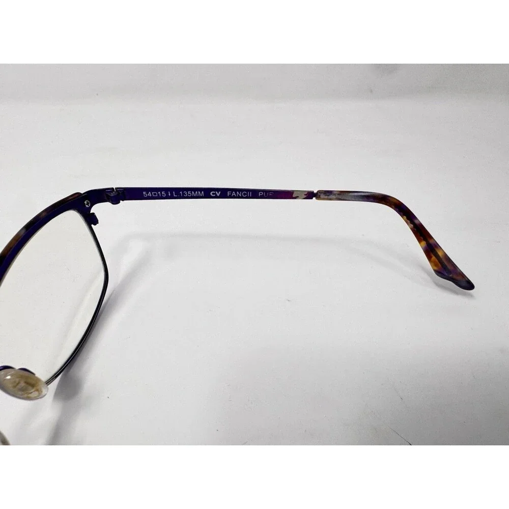 Steve Madden FANCII Eyeglass Frames Only 54-15-135 Purple CV